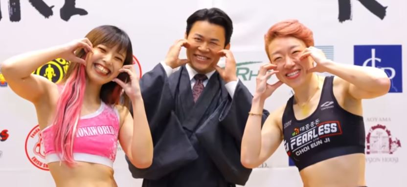 mona kimura before the fight Blank Meme Template