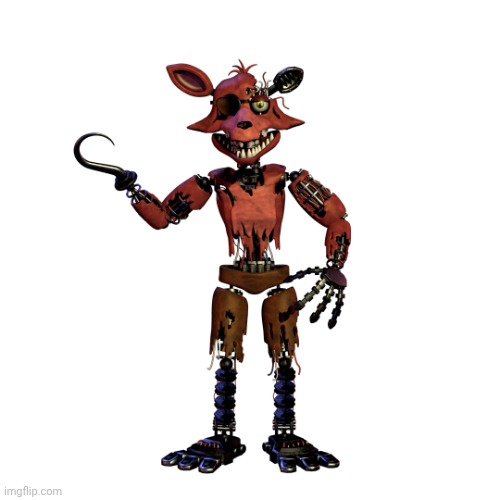 Withered Foxy | image tagged in withered foxy | made w/ Imgflip meme maker