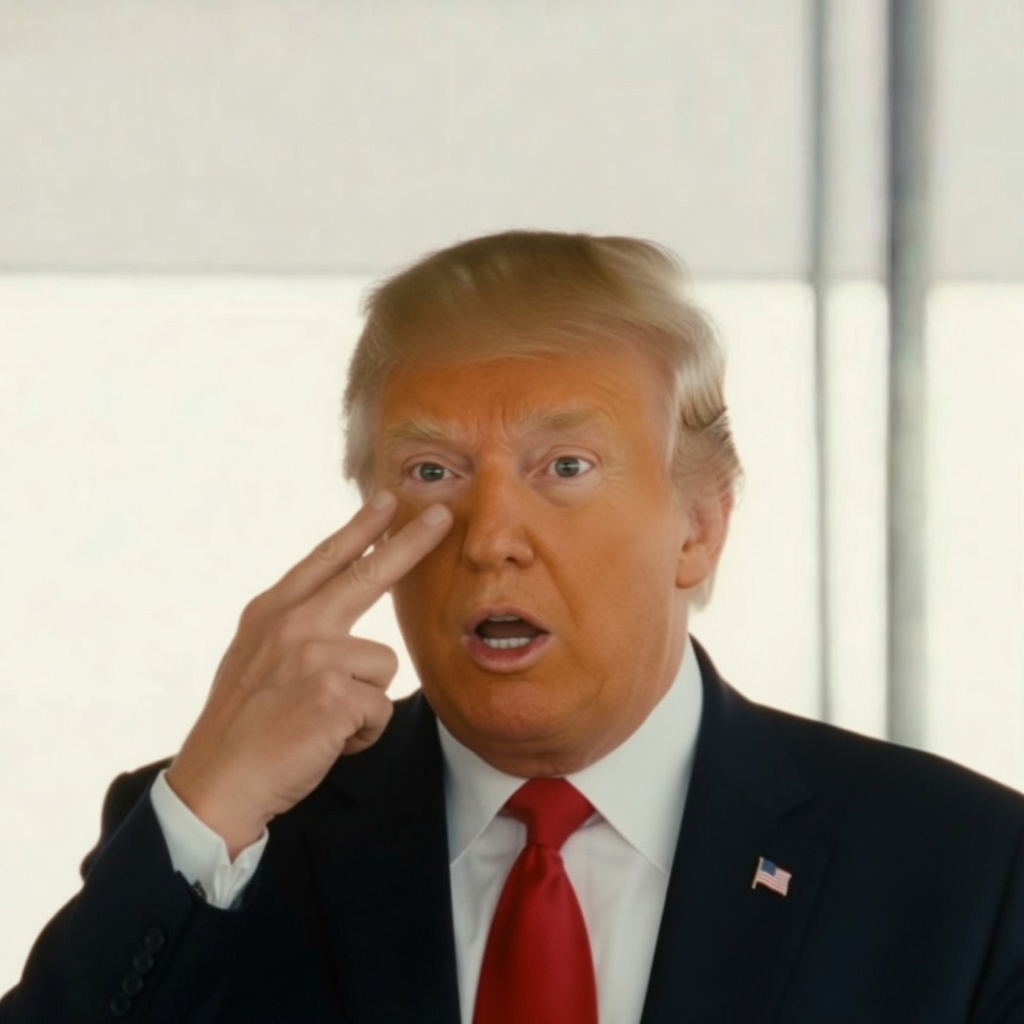 Trump "Look at me" Blank Meme Template