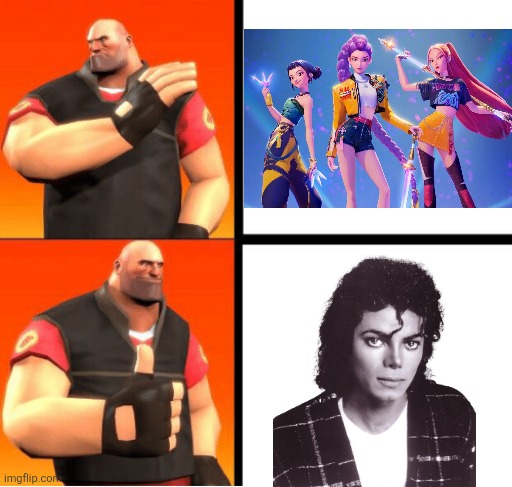How to offend Gen Alpha Kids | Music Edition | image tagged in heavy drake,michael jackson,huntrix,k-pop demon hunters,memes,funny | made w/ Imgflip meme maker