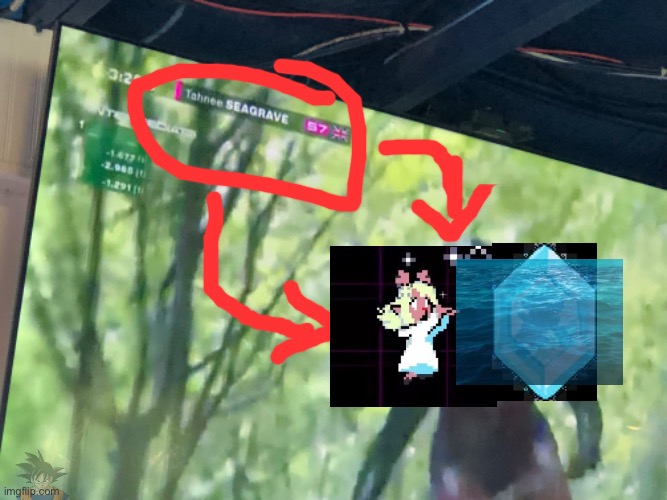 Seagrave, what Noelle could’ve cast if Chapter 2’s dark world was by the lake | image tagged in snowgrave,deltarune,bmx,tv,is that an undertale reference,there is no goku you are delusional | made w/ Imgflip meme maker