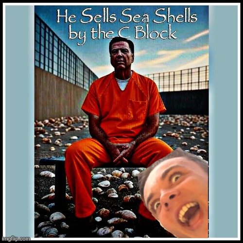 Comey in the Can | image tagged in img 56 jpeg,james,prison | made w/ Imgflip meme maker