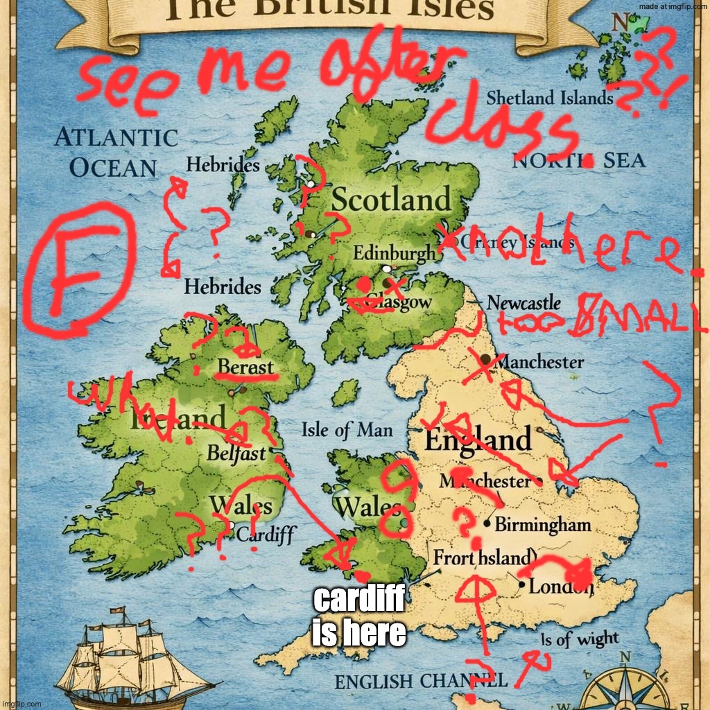 Marking AIs job on the UK as an Englishman | made w/ Imgflip meme maker
