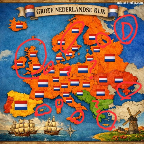 map of europe but the dutch have invaded most of the continent s | image tagged in map of europe but the dutch have invaded most of the continent s | made w/ Imgflip meme maker