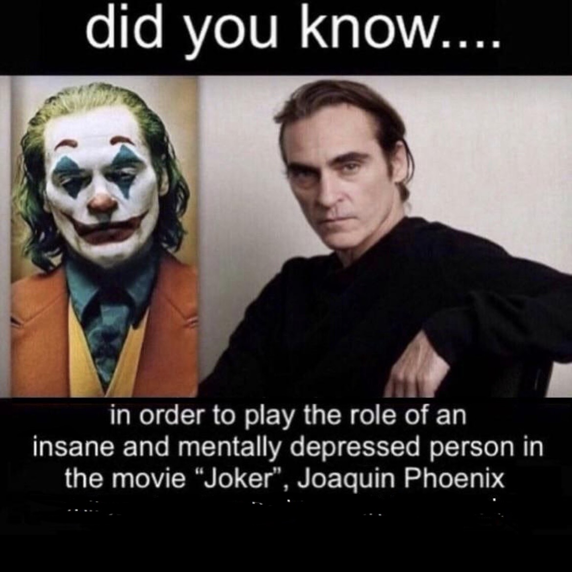 In order to play the Joker... Blank Meme Template