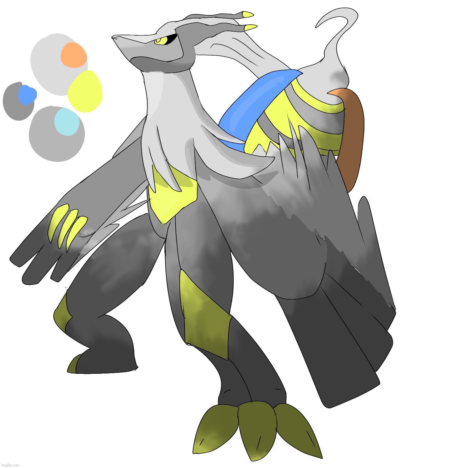 Quick drawing on what i think the original dragon could look like | made w/ Imgflip meme maker