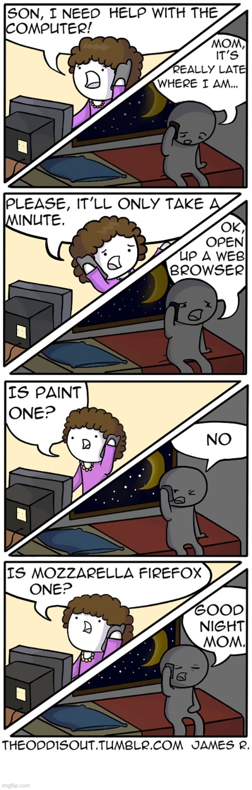 The Odd 1s Out | image tagged in comics,the odd 1s out,mom,computer,advice,web browser | made w/ Imgflip meme maker