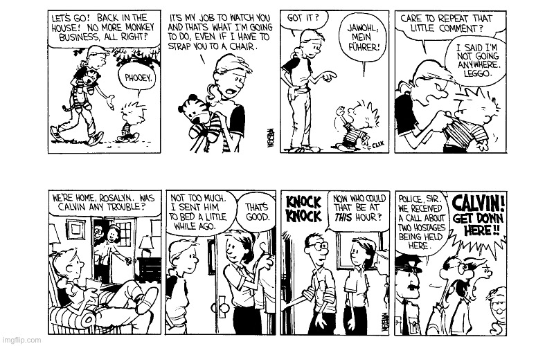 image tagged in calvin and hobbes,comics | made w/ Imgflip meme maker