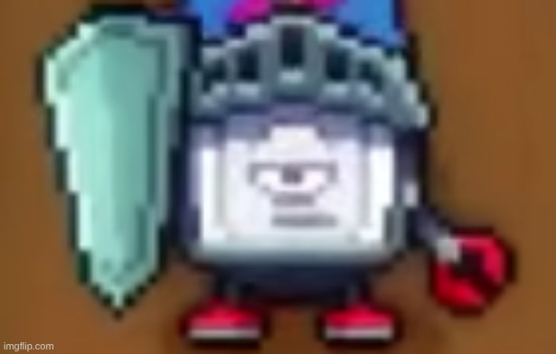 Knight Kaboodle Stare Blank Meme Template