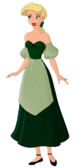 Green Bimbette - Paulette Paula Blank Meme Template