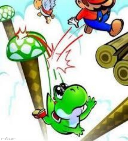 Super Mario World Betray Yoshi | image tagged in yoshi e mario | made w/ Imgflip meme maker