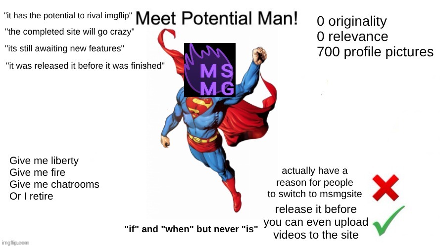 meet potential site | image tagged in meet potential site | made w/ Imgflip meme maker