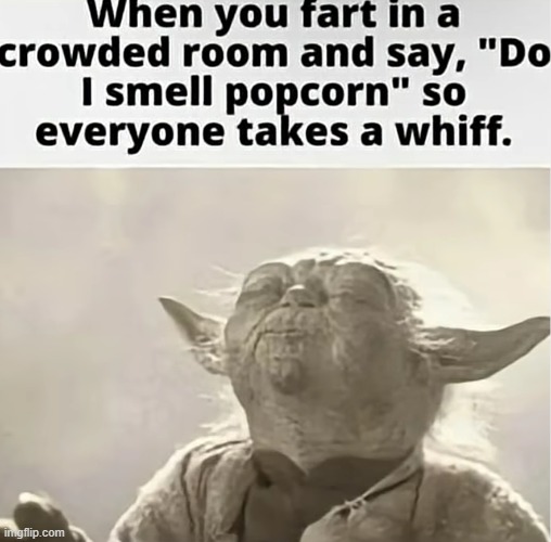 *takes a whiff* | image tagged in lol so funny,yoda,fart,star wars,star wars yoda,repost | made w/ Imgflip meme maker