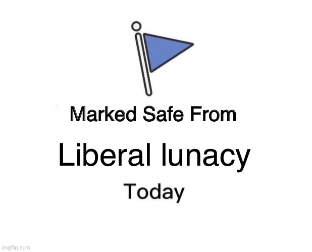 You’re welcome! | Liberal lunacy | image tagged in memes,marked safe from,politics | made w/ Imgflip meme maker