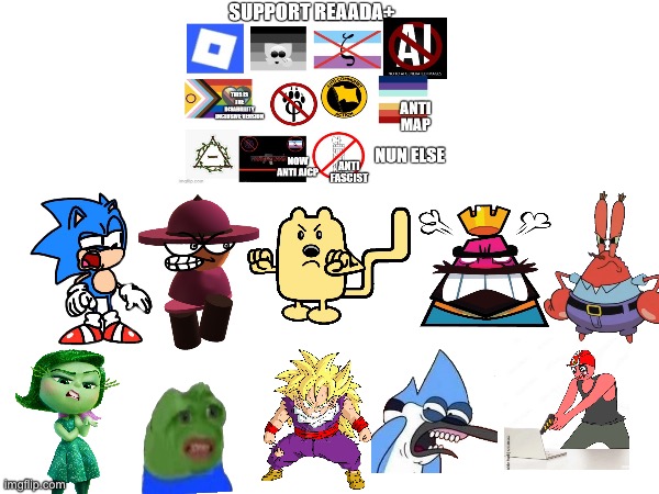 Dang reaada+ got the whole Crowd Laughing | image tagged in reaada,anti reaada | made w/ Imgflip meme maker