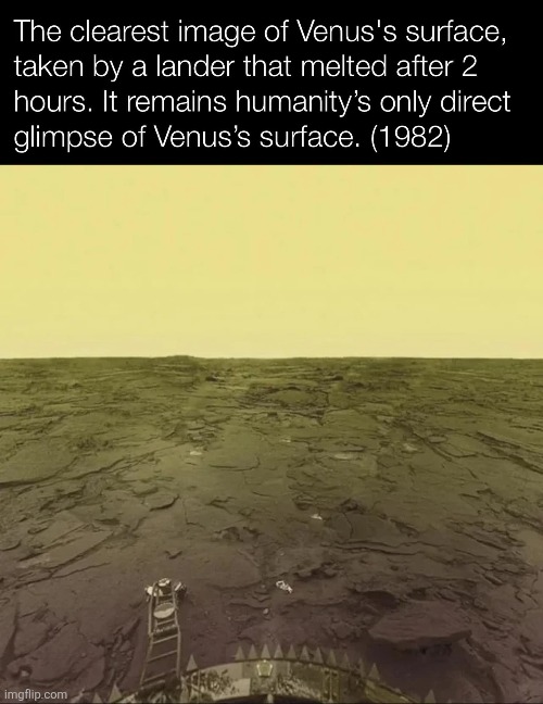 Venera 13 mission, Soviet Union | image tagged in venus,lander,mission,space,rockets,soviet union | made w/ Imgflip meme maker