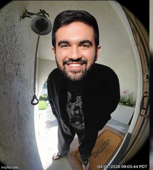 image tagged in doorbell chud | made w/ Imgflip meme maker