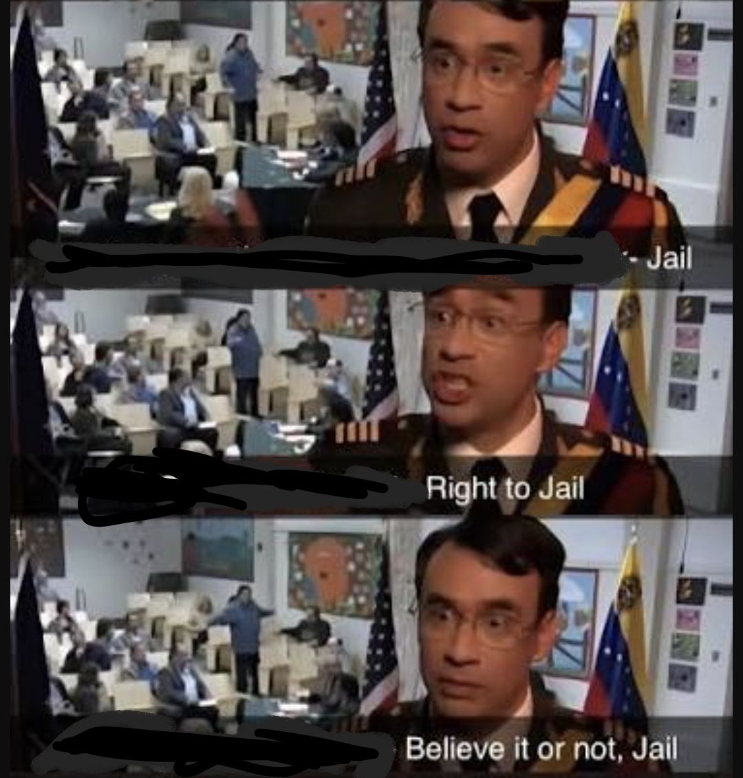 Fred Armisen jail meme - 3 panel Blank Meme Template