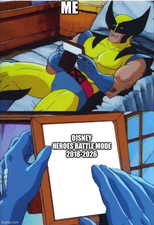 Wolverine remembers Disney heroes battle mode | Me; Disney heroes battle mode

2018-2026 | image tagged in wolverine remember | made w/ Imgflip meme maker