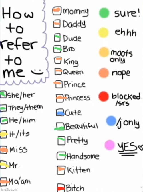 /j means joking, i am not cute  but sure you can make it a joke. | image tagged in refer to me,lgbtq | made w/ Imgflip meme maker