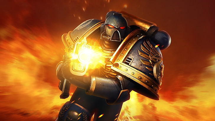 High Quality Ultramarine Pew Pew Blank Meme Template