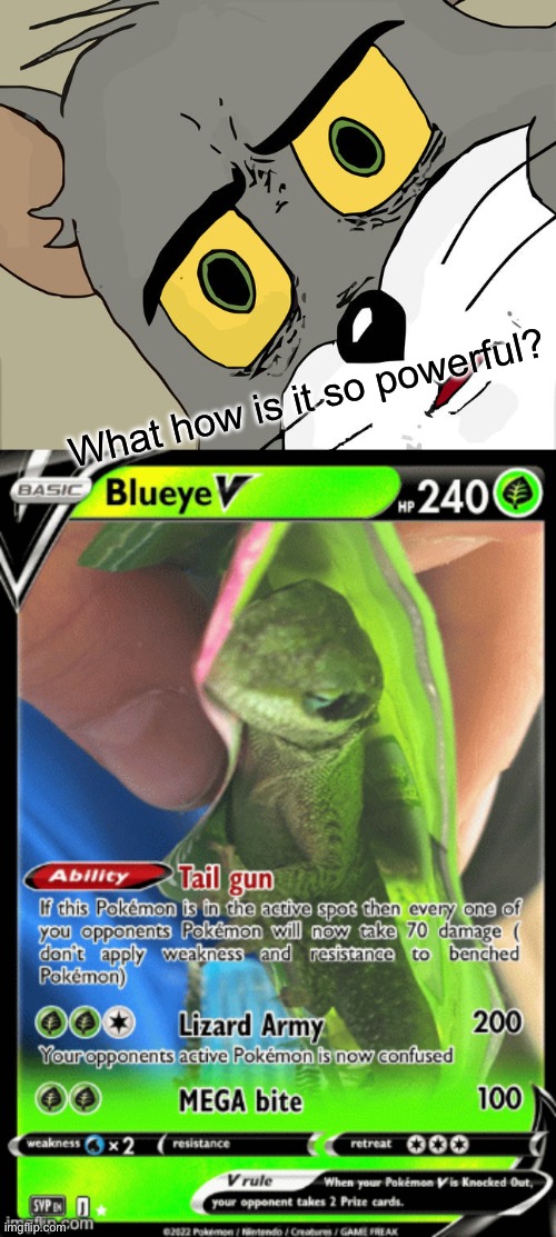 Pokémon | What how is it so powerful? | image tagged in memes,unsettled tom,pok mon | made w/ Imgflip meme maker