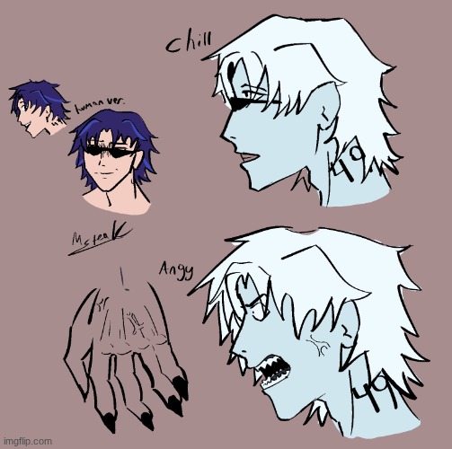 my boblox oc and his human form :b | image tagged in msteak-2zyw2zlaykh4eao5ywdlw-img_0162 png | made w/ Imgflip meme maker
