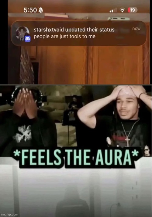 *feels the larp* | image tagged in feels the aura | made w/ Imgflip meme maker