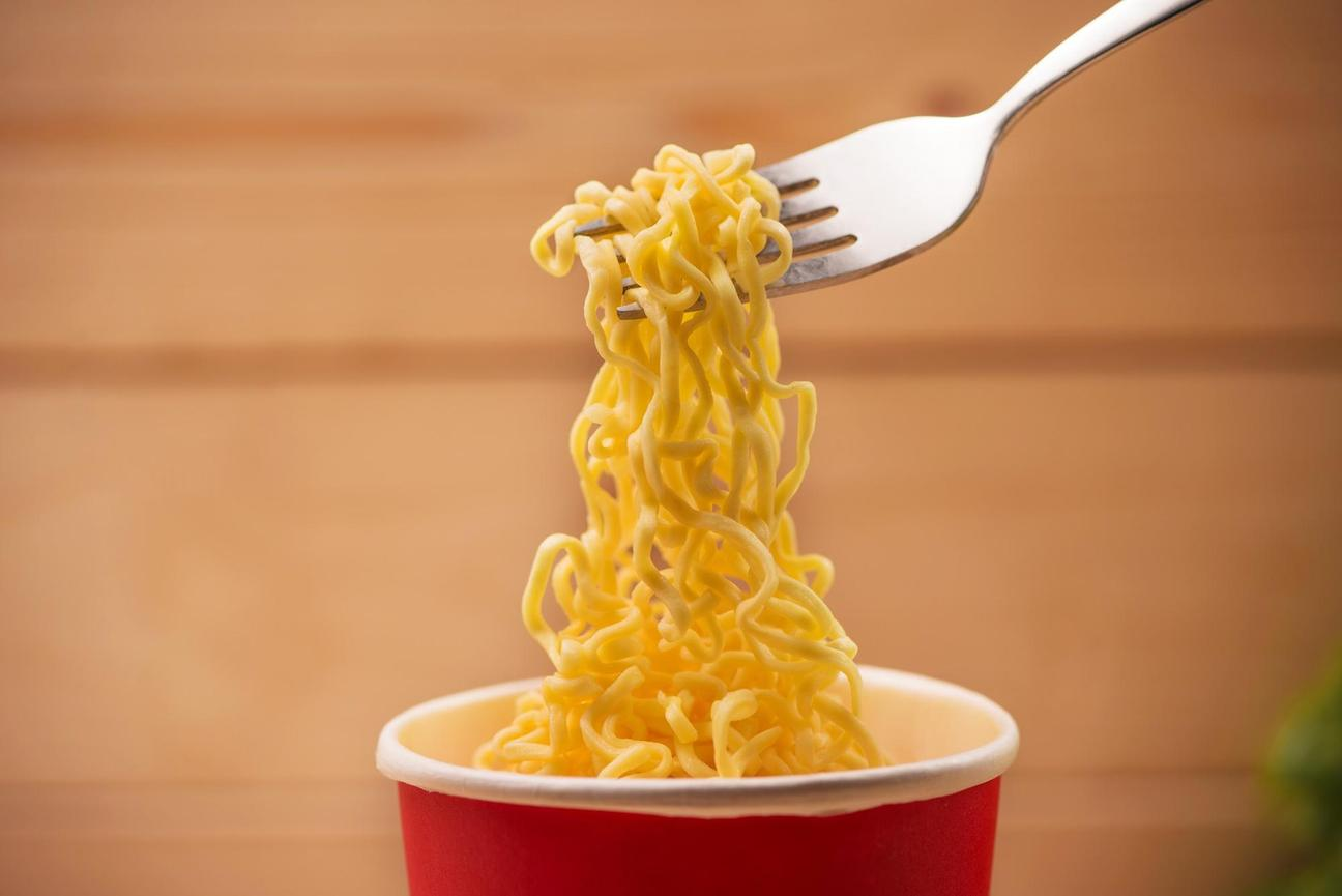 Eating Ramen Blank Meme Template