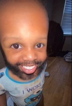Baby beard Blank Meme Template