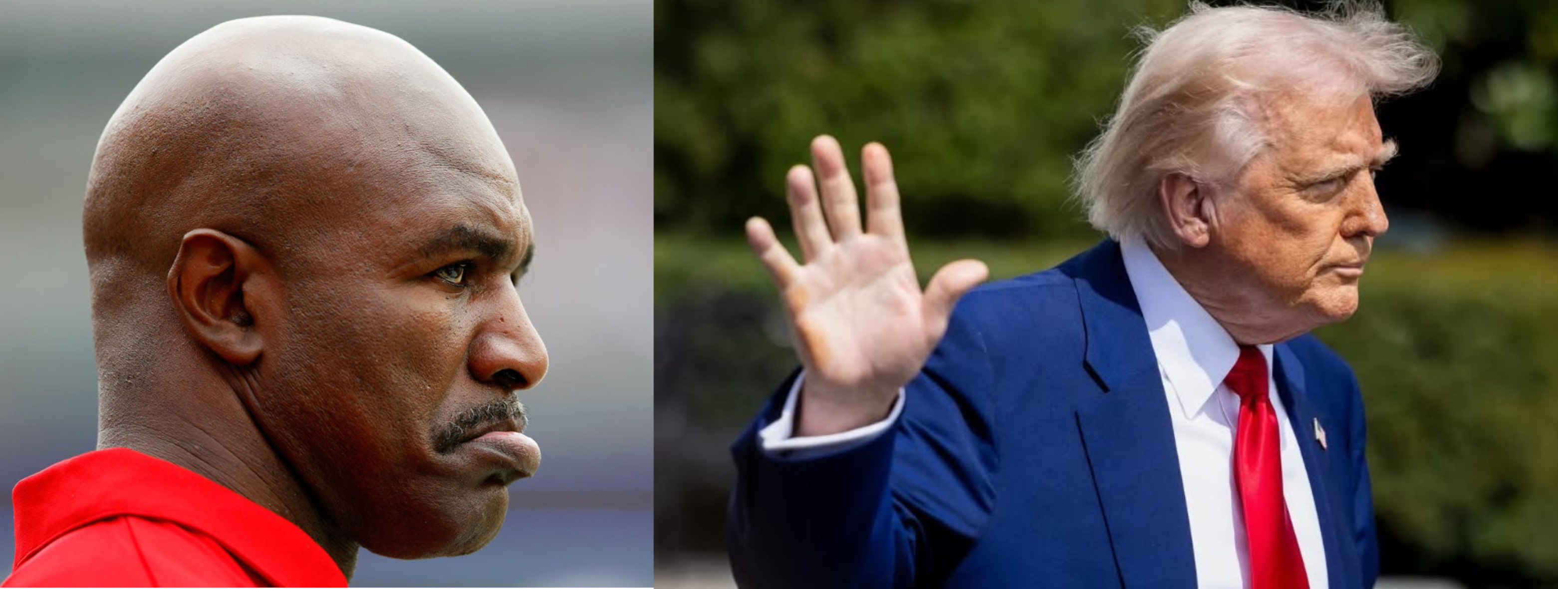 High Quality Holyfield vs Holy Ear Blank Meme Template