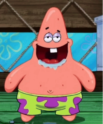 dumb patrick Blank Meme Template