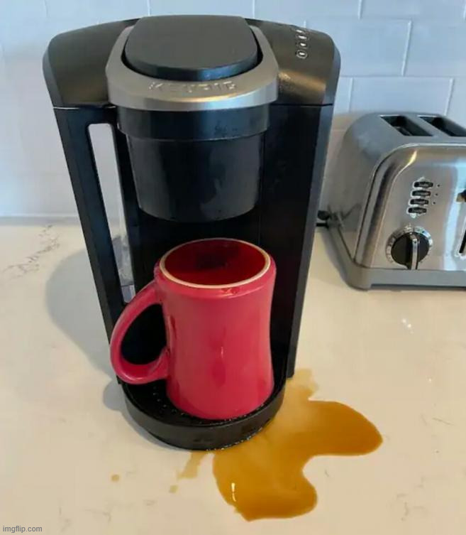 Would you like cream or sugar with that? | image tagged in you had one job,make a cup of coffee | made w/ Imgflip meme maker