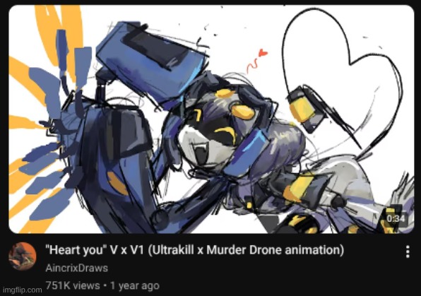 I'm so sick of this kind of stuff showing up, it's driving me nuts. | image tagged in murder drones,ultrakill,sus,youtube | made w/ Imgflip meme maker