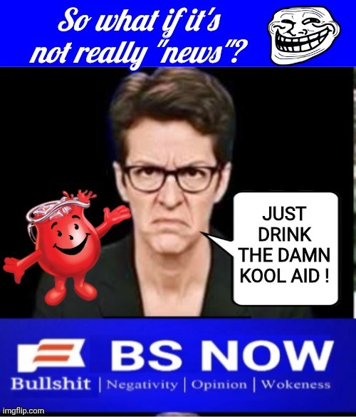 Just drink the damn Kool Aid | image tagged in kool aid,mad,cow | made w/ Imgflip meme maker