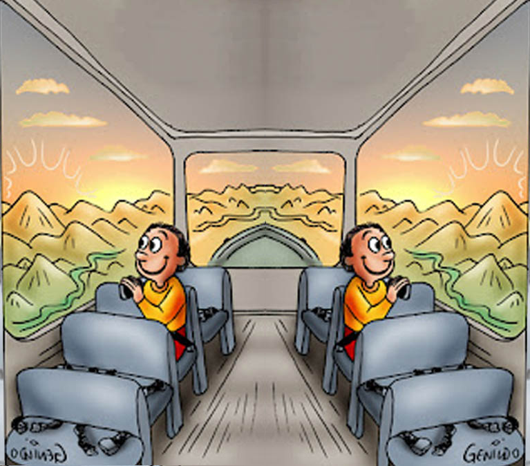 2 happy guys on a bus Blank Meme Template