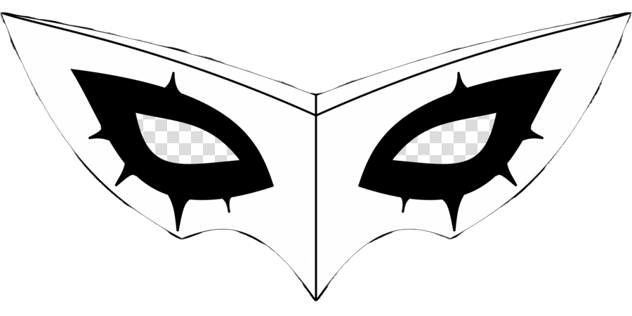 Persona Mask Blank Meme Template