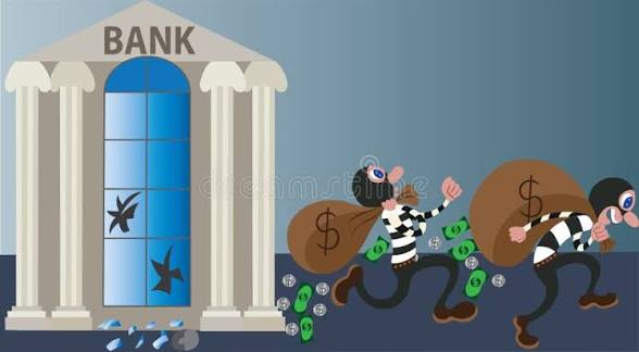 bank robbery Blank Meme Template
