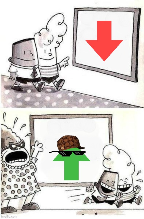 upvote meme | image tagged in captain underpants bulletin | made w/ Imgflip meme maker