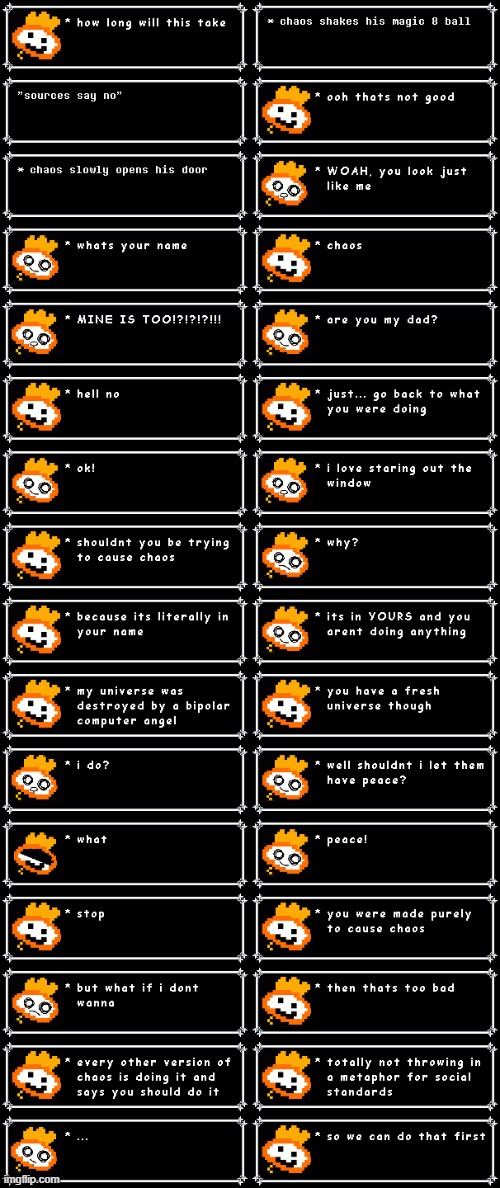 chaosposting #3 | made w/ Imgflip meme maker