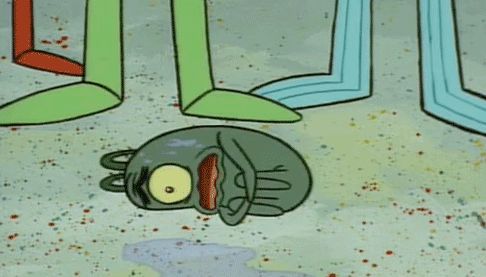 Scared Plankton Blank Meme Template