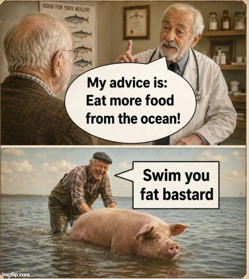 Ocean Food | image tagged in repost | made w/ Imgflip meme maker