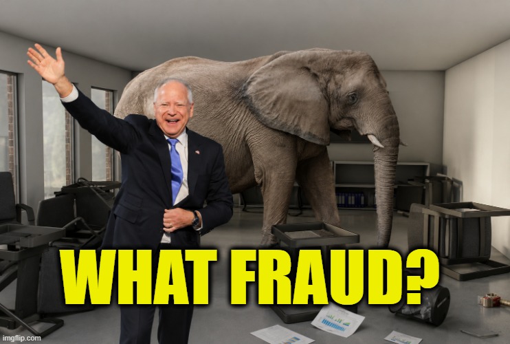 Minnesota dreaming | What fraud? | image tagged in minnesota,fraud | made w/ Imgflip meme maker