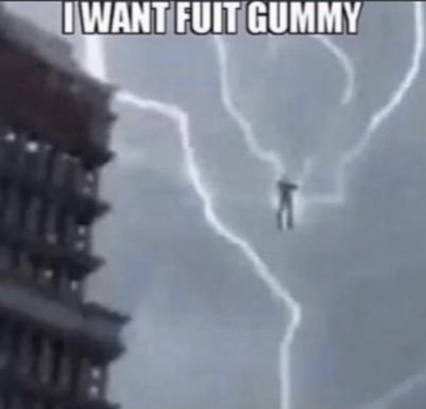 i want fuit gummy Blank Meme Template