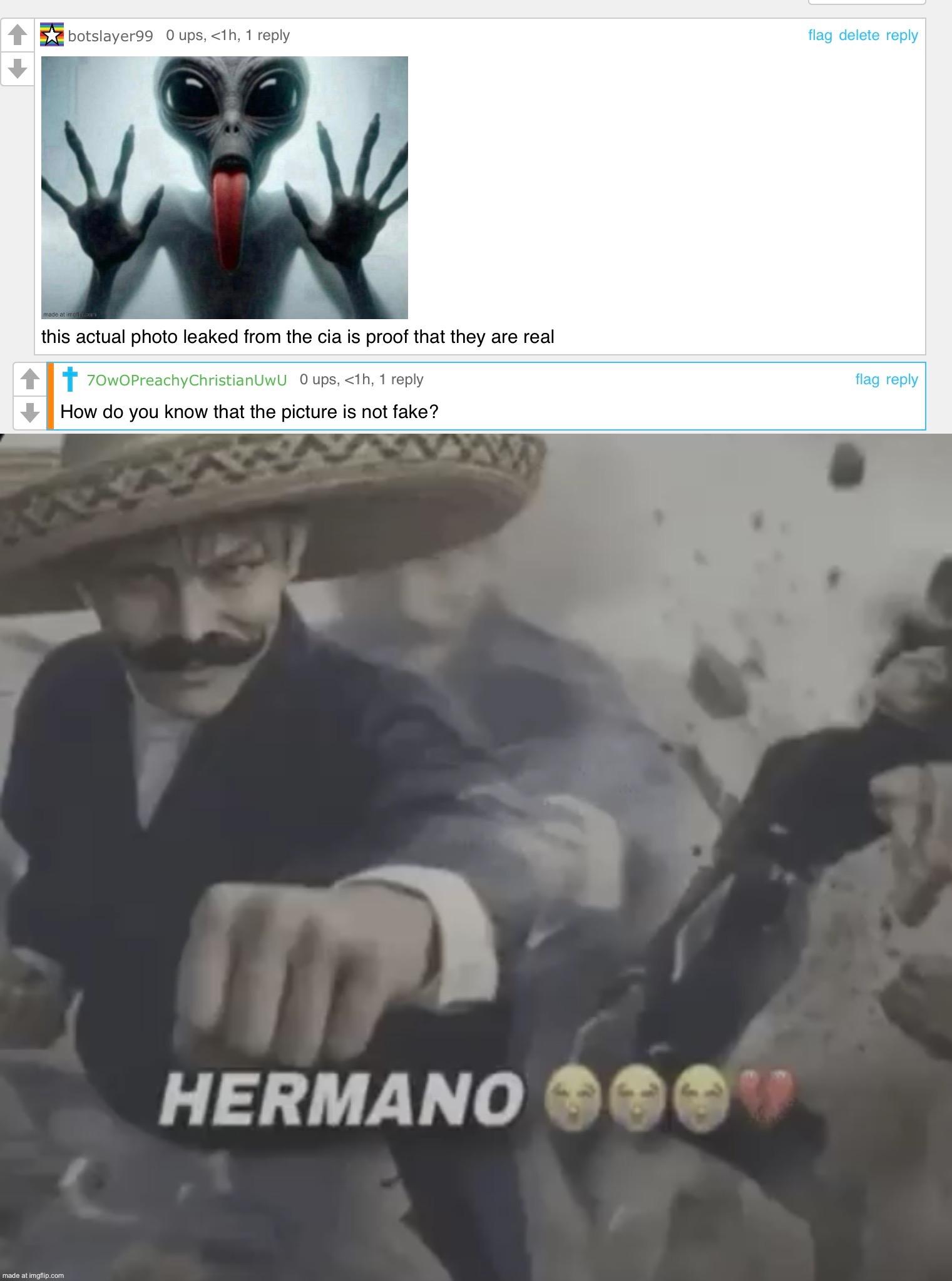image tagged in hermano | made w/ Imgflip meme maker