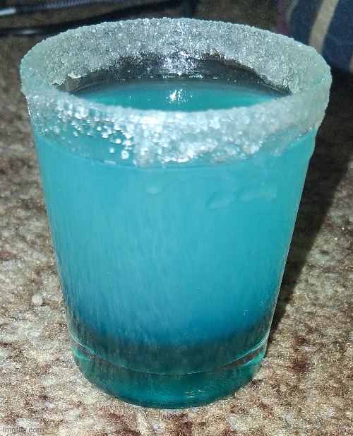 Blue raspberry coconut lemonade | made w/ Imgflip meme maker