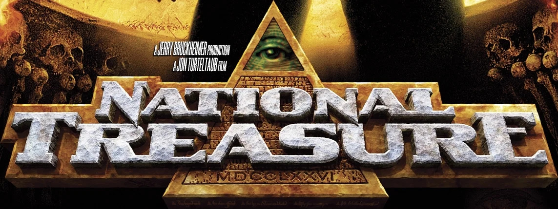 National Treasure logo Blank Meme Template