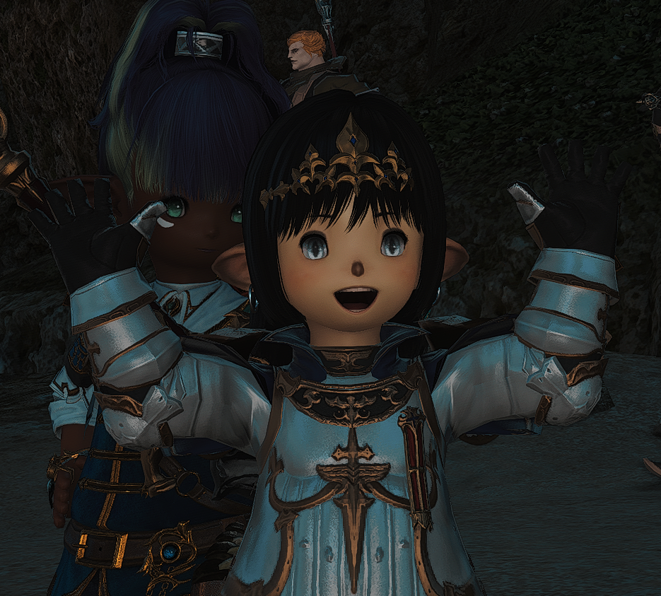 Final Fantasy 14 Cinema Blank Meme Template