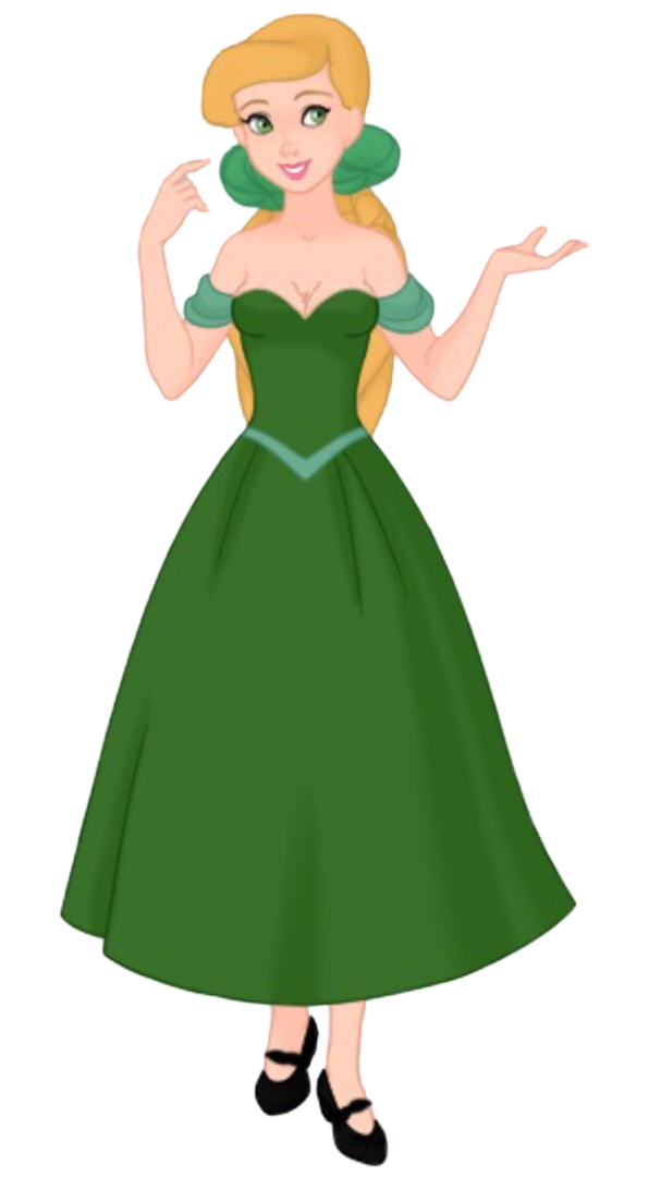 Paulette Paula (Green Bimbette) Blank Meme Template
