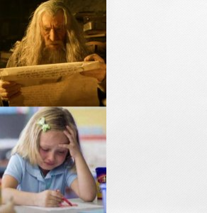 Learning Blank Meme Template